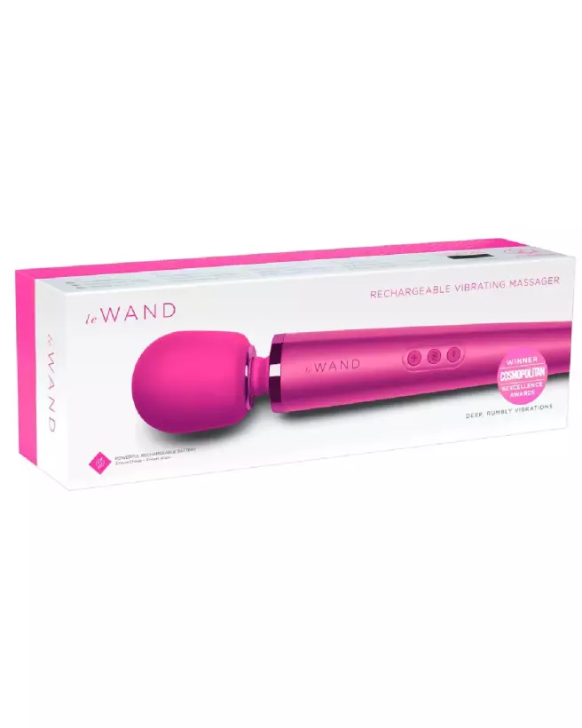 Image du Wand Magenta par Le Wand, masseur personnel ergonomique et puissant-1