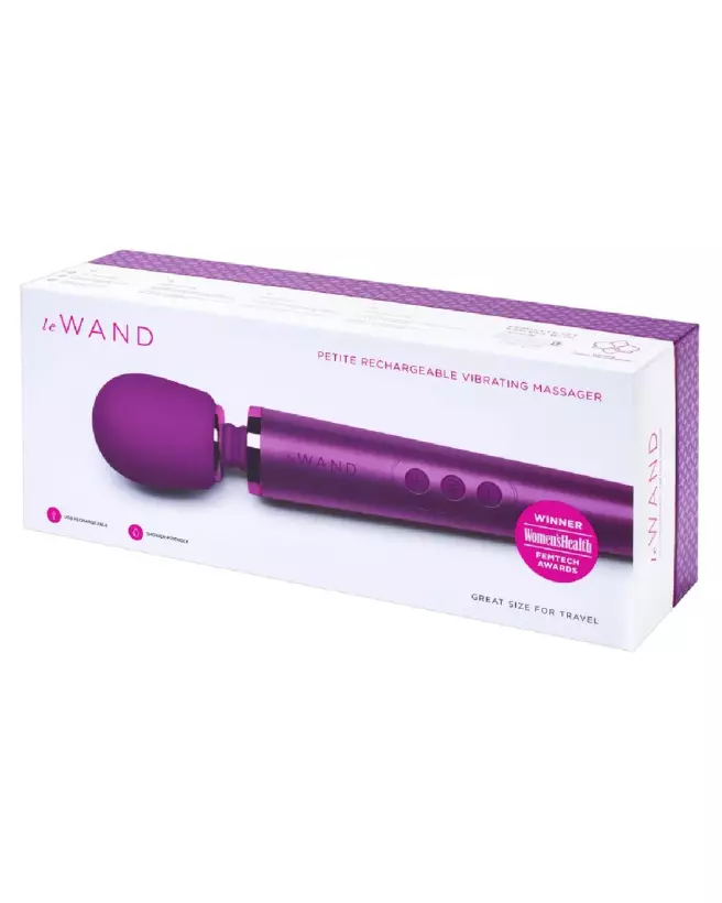 Image de Le Wand Petite Cherry Recharge, masseur ergonomique portable-1