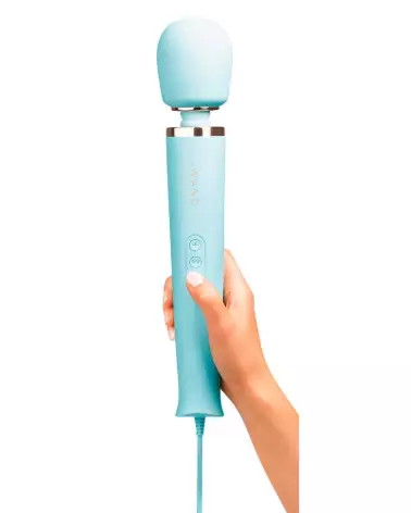 Wand Powerful Plug-In Blue - Masseur électrique haute performance de Le Wand-3