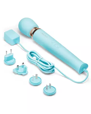 Wand Powerful Plug-In Blue - Masseur électrique haute performance de Le Wand-5