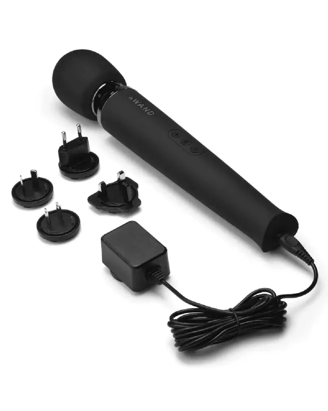Image du Wand Black de Le Wand, vibromasseur noir élégant et puissant-4