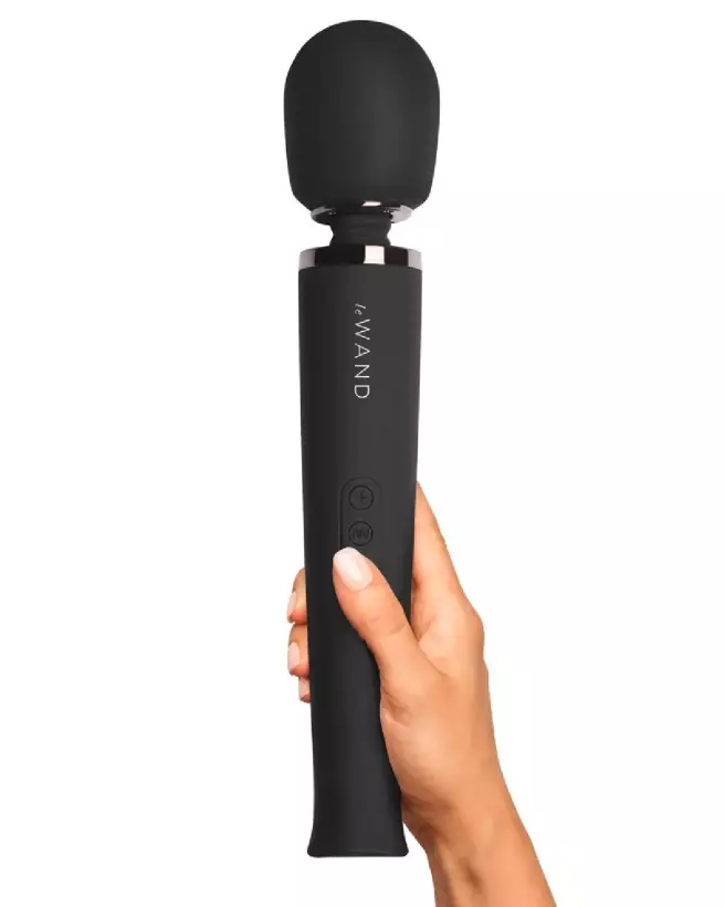 Image du Wand Black de Le Wand, vibromasseur noir élégant et puissant-5