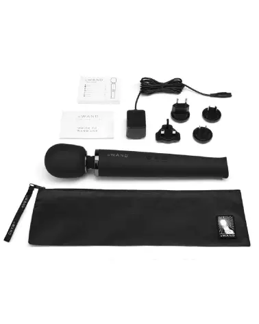 Image du Wand Black de Le Wand, vibromasseur noir élégant et puissant-7