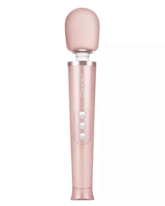 Image du Wand Petite Rose Gold, masseur vibrant élégant et portable de Le Wand-2
