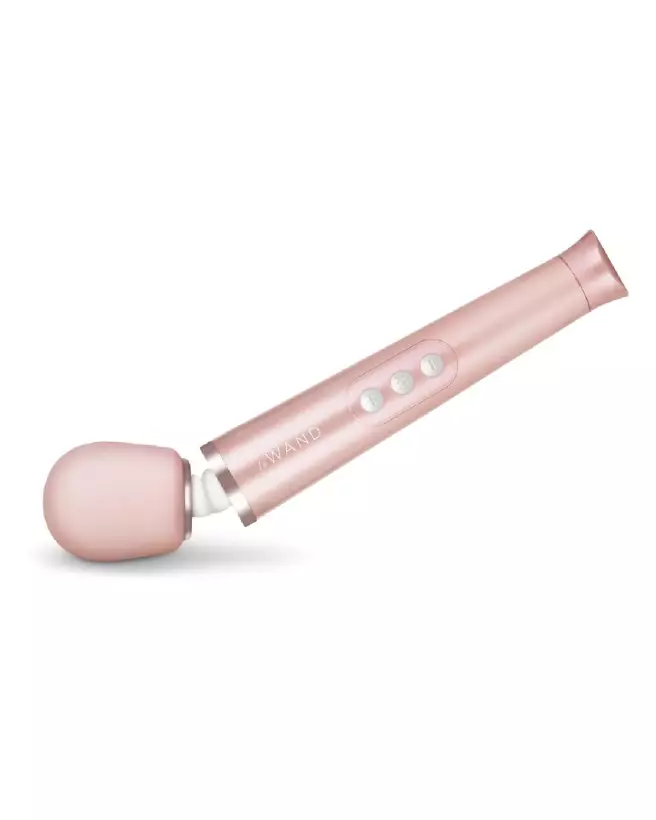 Image du Wand Petite Rose Gold, masseur vibrant élégant et portable de Le Wand-3