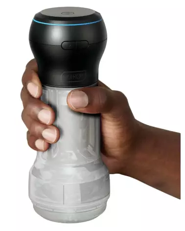 Image du masturbateur Kiiroo PowerBlow+ Pocket Crystal Strok pour plaisir intense-6