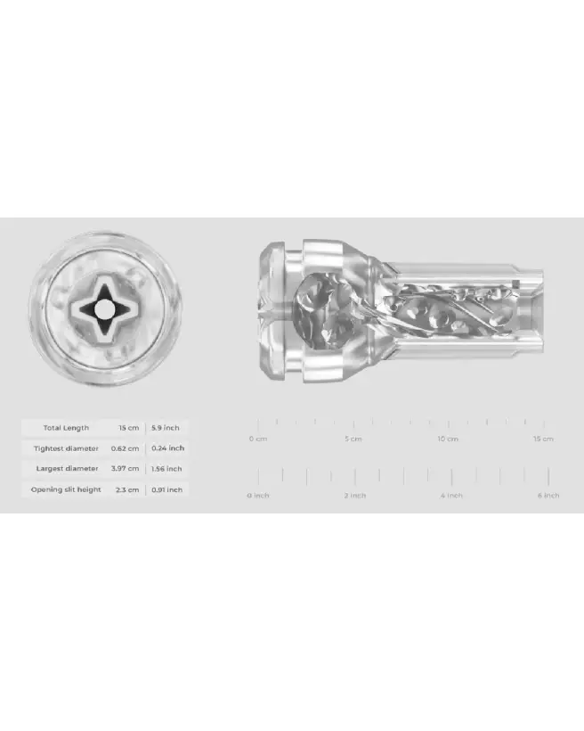 Image du masturbateur Kiiroo PowerBlow+ Pocket Crystal Strok pour plaisir intense-7