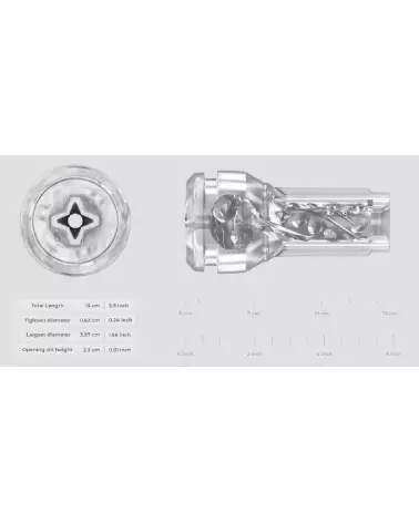 Image du masturbateur Kiiroo PowerBlow+ Pocket Crystal Strok pour plaisir intense-7