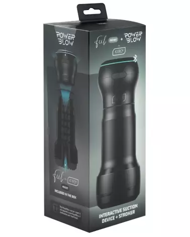 Image du PocketBlow Combo de Kiiroo, masturbateur innovant pour homme-1