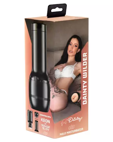 Image du masturbateur Feel Dainty Wilder par Kiiroo, design discret et technologie avancée pour plaisir intense-1