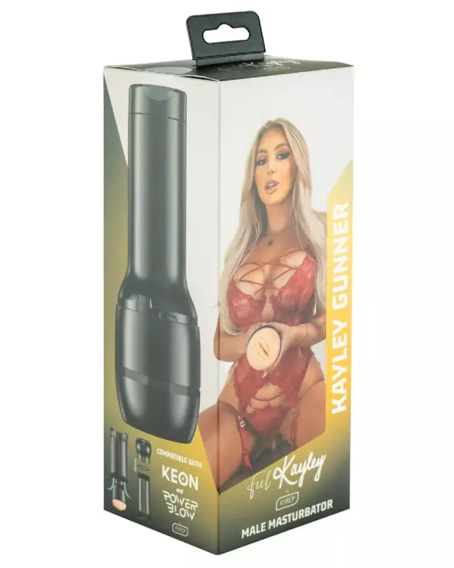 Image du Masturbateur Feel Kayley Gunner PBC par Kiiroo - Expérience Immersive et Réaliste-1