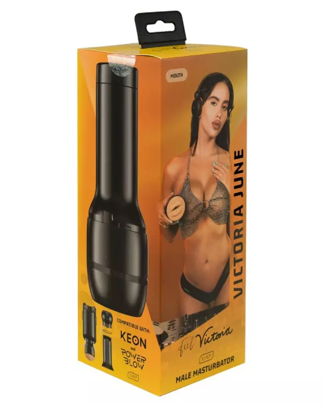 Image du FeelVictoria June Mouth par Kiiroo, masturbateur réaliste pour plaisir maximal-1