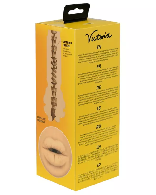 Image du FeelVictoria June Mouth par Kiiroo, masturbateur réaliste pour plaisir maximal-7