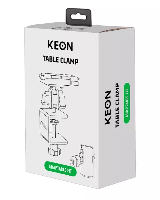 Image du KEON Table Clamp par Kiiroo, accessoire de fixation pour masturbateur-1