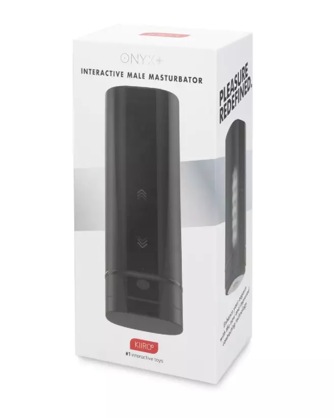 Image du Masturbateur ONYX+ de Kiiroo, technologie tactile avancée et design élégant-1