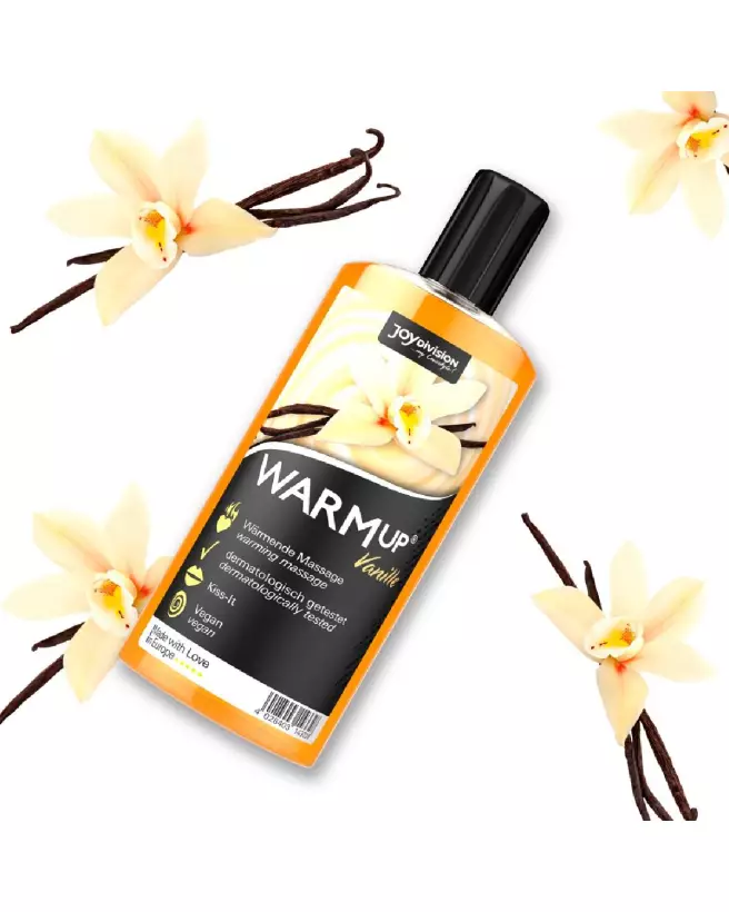 Huile de massage vanille WARMup 150 ml Joydivision pour relaxation et sensualité-2
