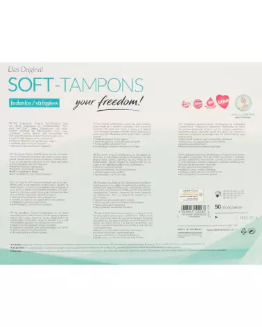 Image Set 50 Soft Tampons Joydivision pour confort et hygiène quotidienne-7