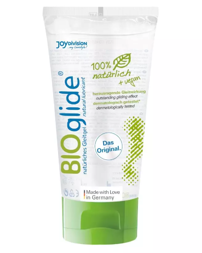 Image du lubrifiant BIOglide 150 ml de Joydivision, produit naturel et bio-certifié-1