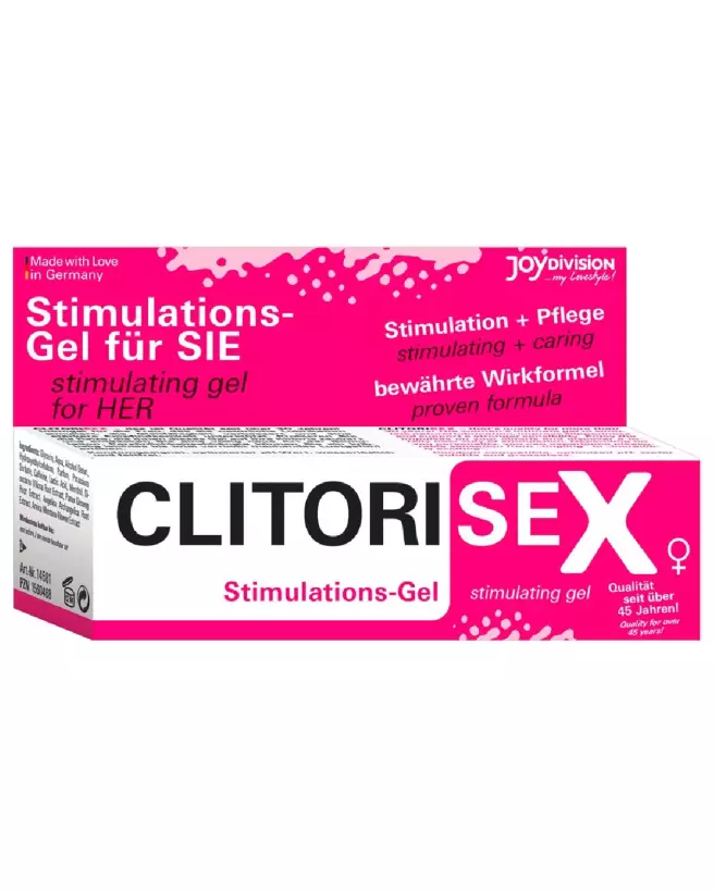 Image Gel Stimulant Clitorisex 25 ml Joydivision pour orgasmes intenses-1