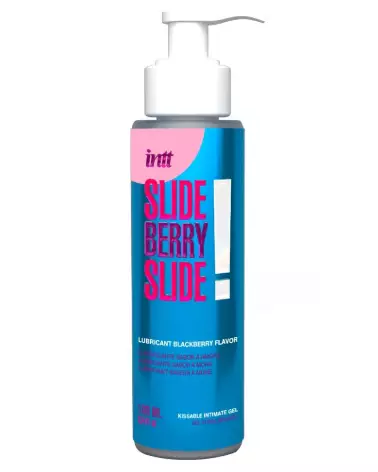 Image de lubrifiant comestible Slide Berry Slide 100ml Intt à base d'eau-1