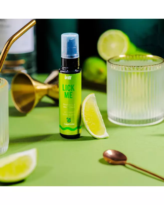 Image du gel Lick Me Caipirinha INTT pour plaisir oral-3