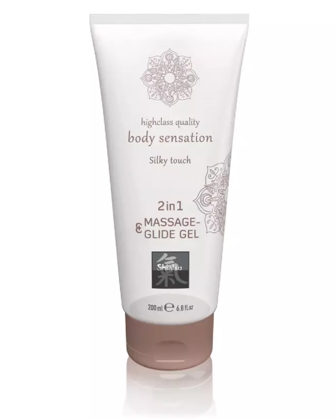 Gel 2in1 Silky Touch HOT Shiatsu pour massage et lubrification-1