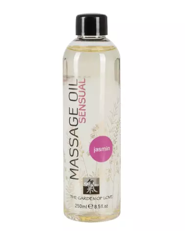 Huile de massage Shiatsu Jasmine 250 ml par HOT pour relaxation et aromathérapie-1