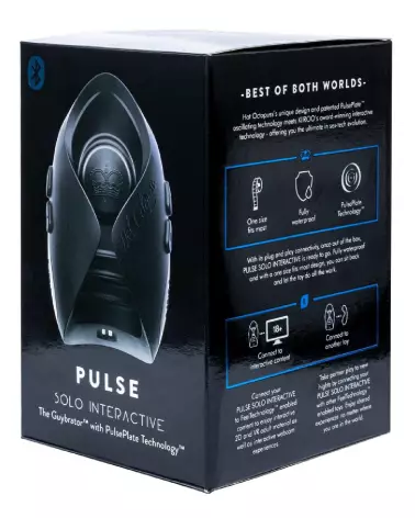 Image Hot Octopuss Pulse Solo Interactive - Masturbateur high-tech pour homme-1