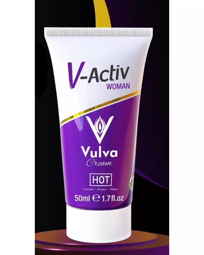 Image de la crème V-Activ Vulva au CBD 50 ml de HOT pour augmenter les orgasmes-4