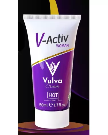Image de la crème V-Activ Vulva au CBD 50 ml de HOT pour augmenter les orgasmes-4