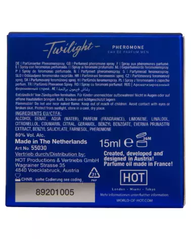 Image du parfum HOT Twilight Pheromone Men 15ml, parfum séducteur pour hommes-4