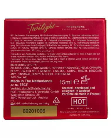 Image du parfum HOT Twilight Pheromon pour Femme 15 ml - Eau de Toilette Sensuelle-4
