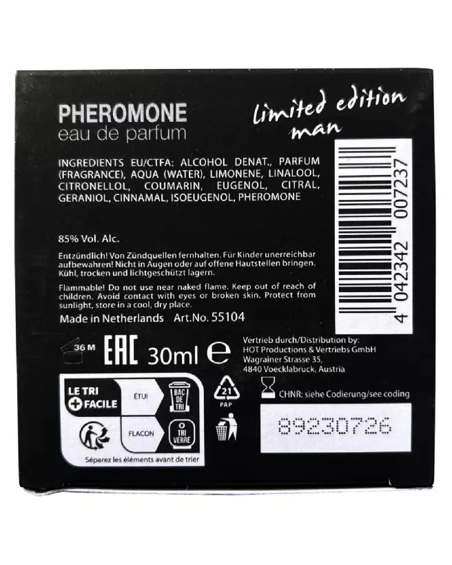 Image du parfum HOT Perfume DUBAI Man 30ml LE, élégance et luxe pour homme-6