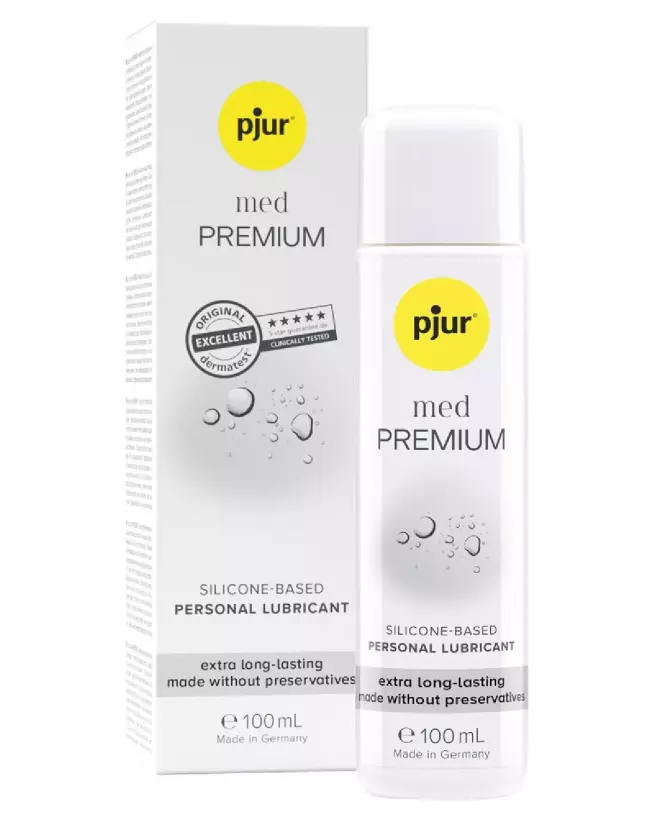 Image du Pjur Med Premium Glide 100ml, lubrifiant silicone de qualité-1