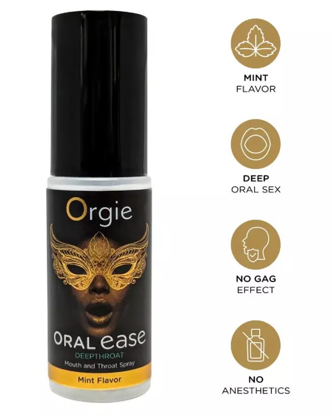 Image Oral Ease Deepthroat 15 ml - Gel Lubrifiant Plaisir Oral Orgie-5
