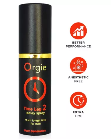 Image du spray retardateur Time Lag 2 de Orgie pour contrôle de l'éjaculation-4