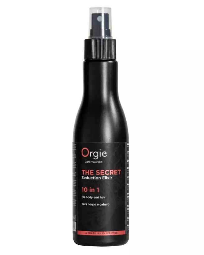 Image du parfum Secret Seduction Elixir 200 ml par Orgie, élégance et sensualité en flacon-1