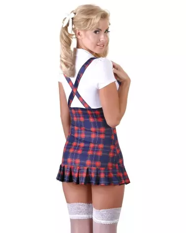 Costume Schoolgirl S par Cottelli COSTUMES en tenue sexy d'écolière-3