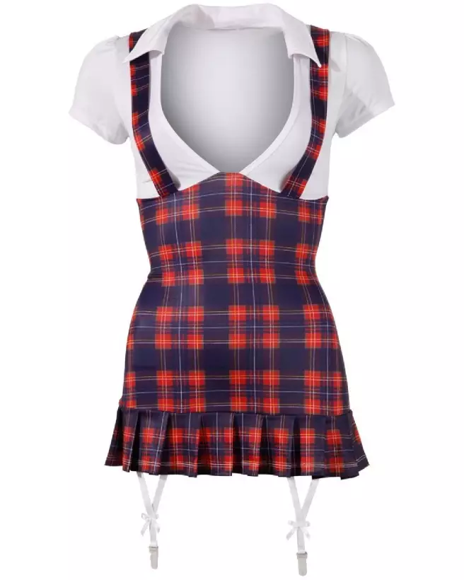 Costume Schoolgirl S par Cottelli COSTUMES en tenue sexy d'écolière-4