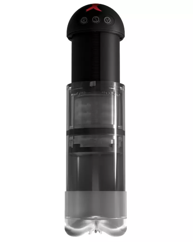 PDX Elite Extender Pro Vibrati, masturbateur avancé avec technologie de vibration pour plaisir intense-4