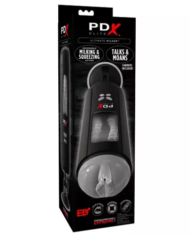 Image du PDX Elite Ultimate Milker, masturbateur de haute technologie pour expérience intense.-1