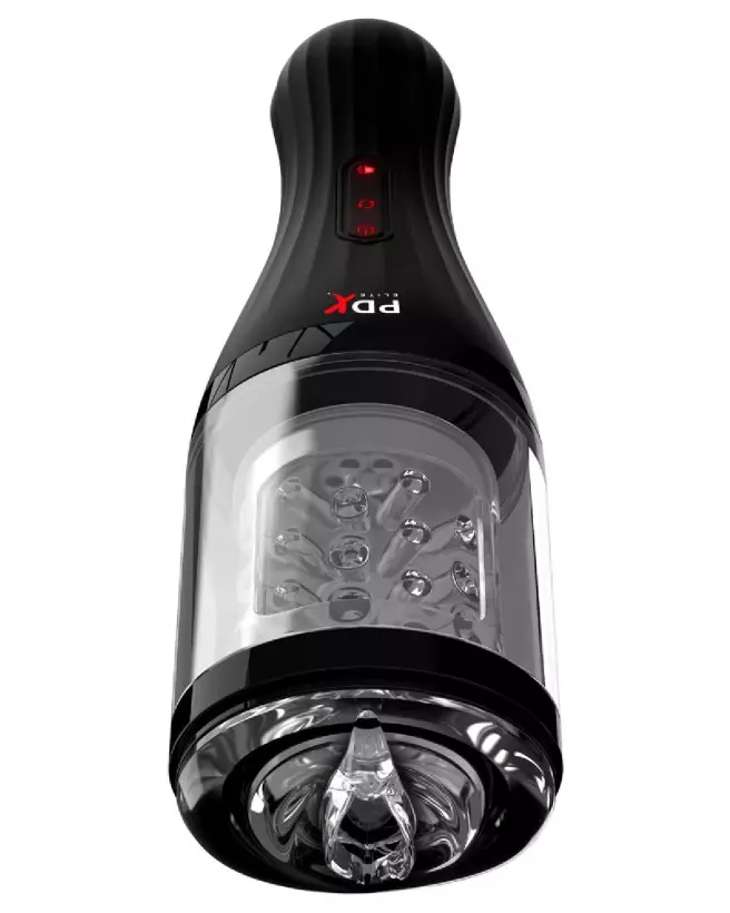 Image du PDX Elite Talk Dirty Rotobator, masturbateur innovant avec fonction parlante-2