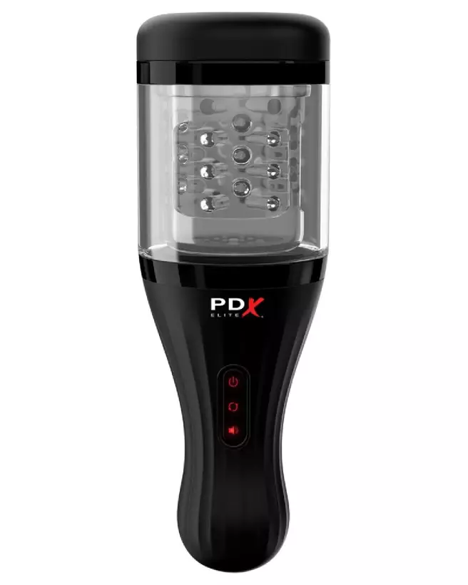Image du PDX Elite Talk Dirty Rotobator, masturbateur innovant avec fonction parlante-3