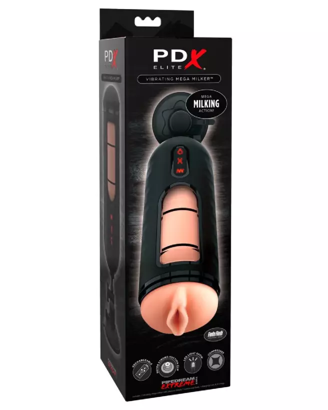 Image du PDX Elite Vibr. Mega Milker, masturbateur haute technologie pour plaisir intense-1