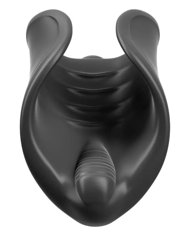 Image du masturbateur PDX Elite Vibrating Silicone, design ergonomique et silicone doux-2