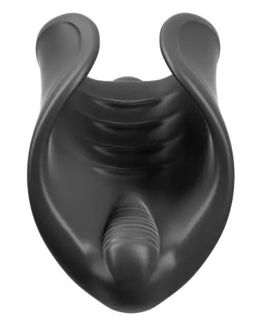 Image du masturbateur PDX Elite Vibrating Silicone, design ergonomique et silicone doux-2