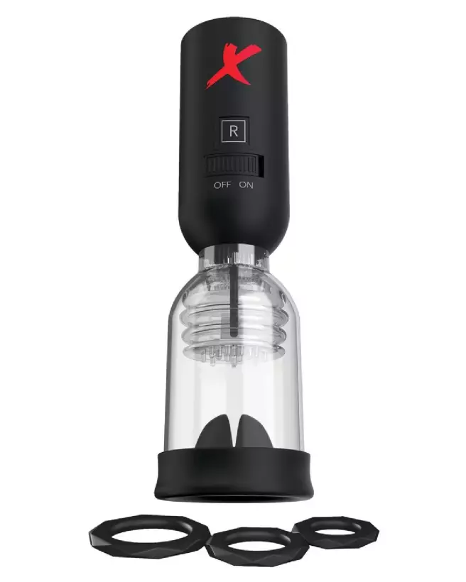 Image du masturbateur PDX Elite Tip Teazer Power Pump, expérience de plaisir intense-3