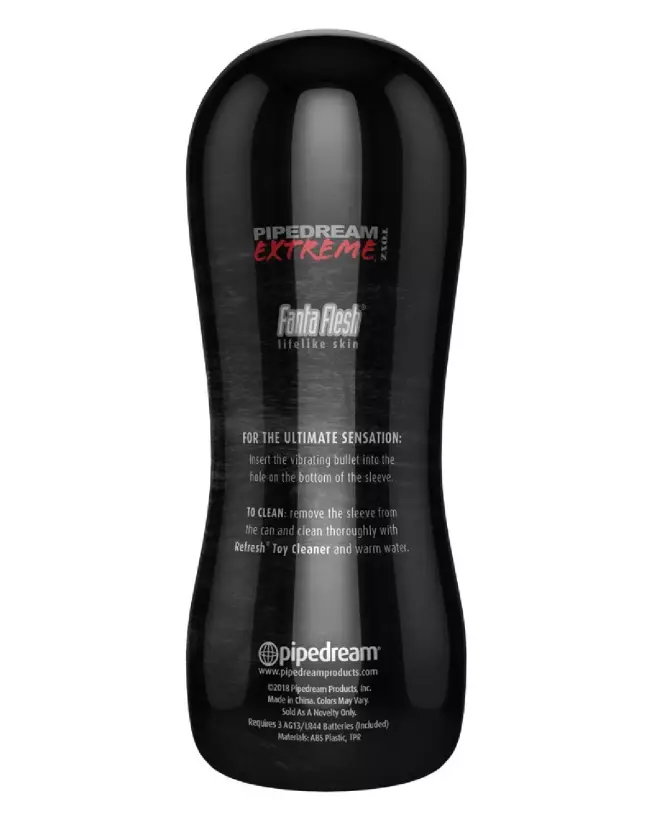 Image du PEE Vibrating Pussy Stroker de PDX Elite, masturbateur réaliste et vibrant-3