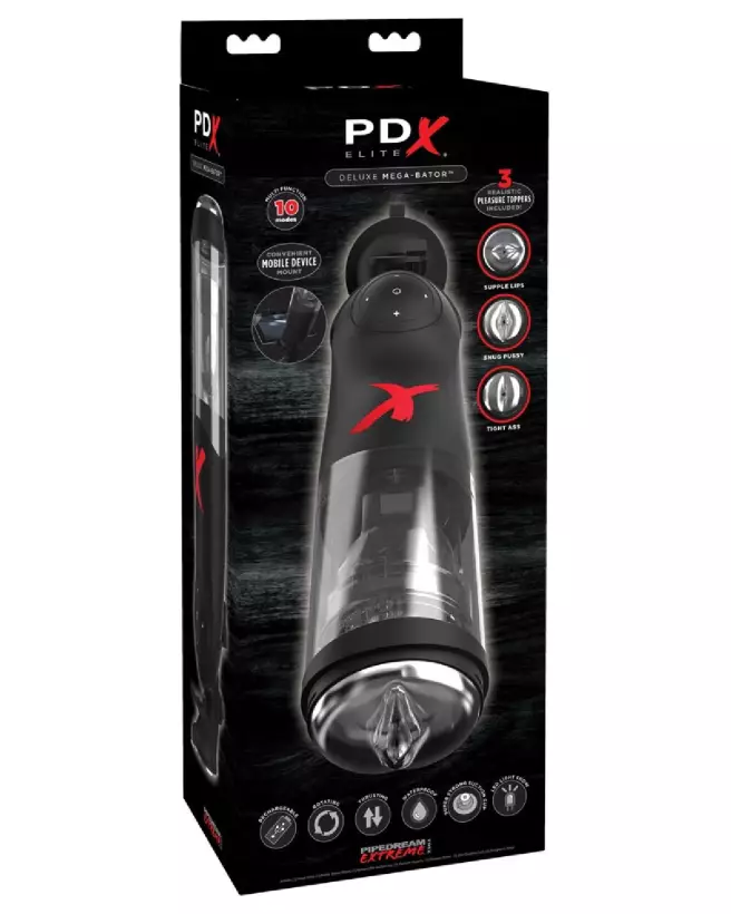 Photo du PEE Deluxe Mega-Bator de PDX Elite, masturbateur automatique haut de gamme-1