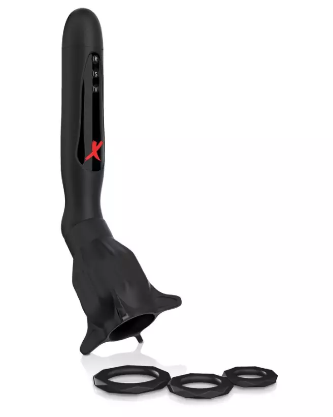 PEE Vibrating Roto-Sucker de PDX Elite, masturbateur haute technologie avec succion et vibrations-5